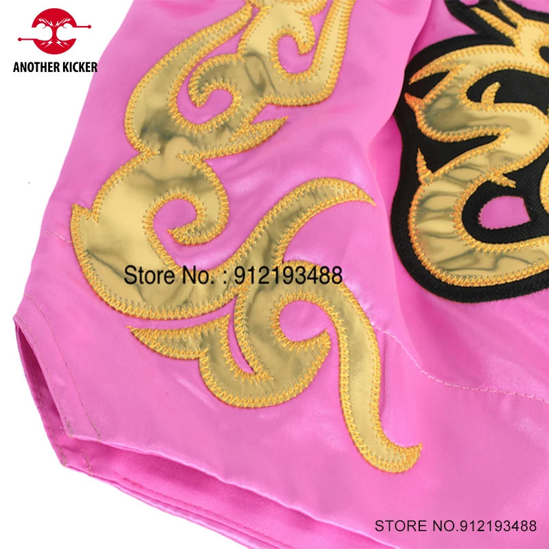 Muay Thai Shorts Boxing Women Men Child y Kickboxing Training Pants Sanda Martial Arts Fight Equipment 241218