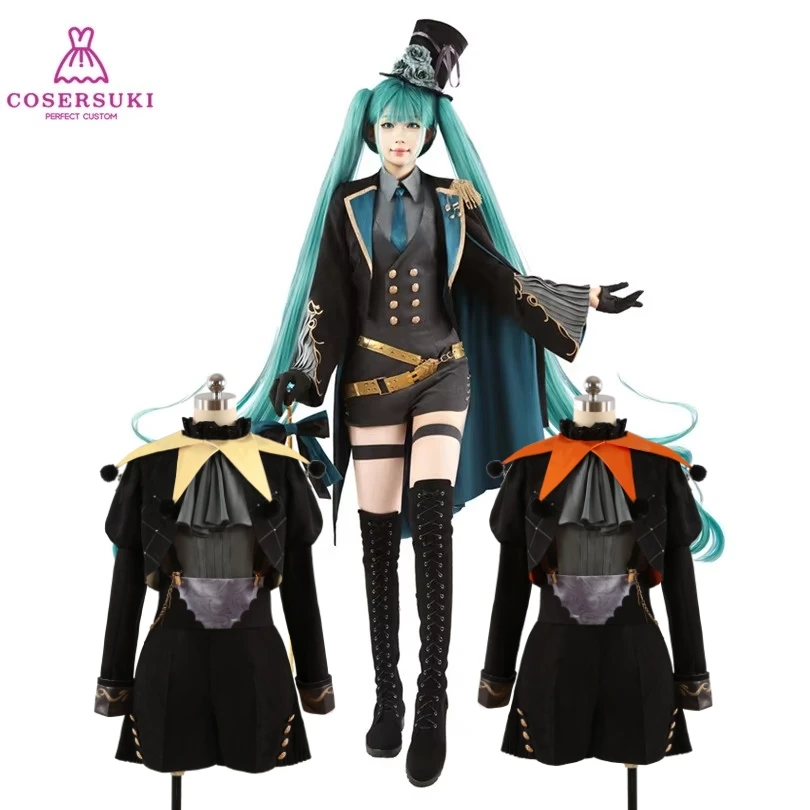 Vocaloid Circus Osaka Enjoy 2024 Len Rin Miku Cosplay Costume Halloween Christmas Carnival Outfit