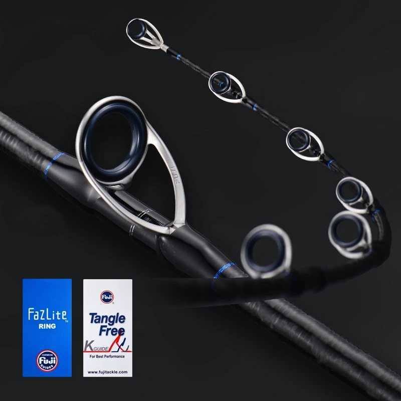 Lurekiller Japan Full Fuji Parts Fast Jigging Rod GAME Jigging Rod 1.8M PE 1-5 JIG 40-260G 20kgs Boat Rod Ocean Rod SlatwaterXJ241219