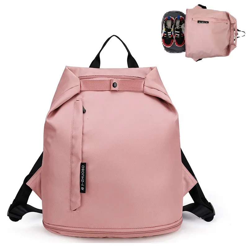 Women Gym Fitness Backpack Lightweight Waterproof Swim Yoga Sports Dry Wet Bag with Shoe Compartment Fashion Weekend Travel Bags 241219
