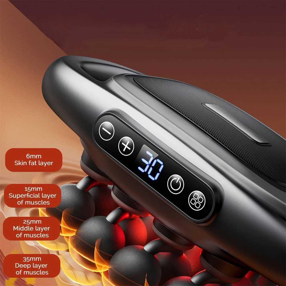 16-Head Fascia Gun High Frequency Vibration Body Massage ManeXJ241219
