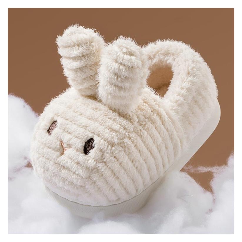 Slipper Bunny Slippers For s Warm Plush Comfortable Winter House Nonslip Shoes With Heel Cover 2024 Drop Delivery Baby Maternity Otysc S2412231