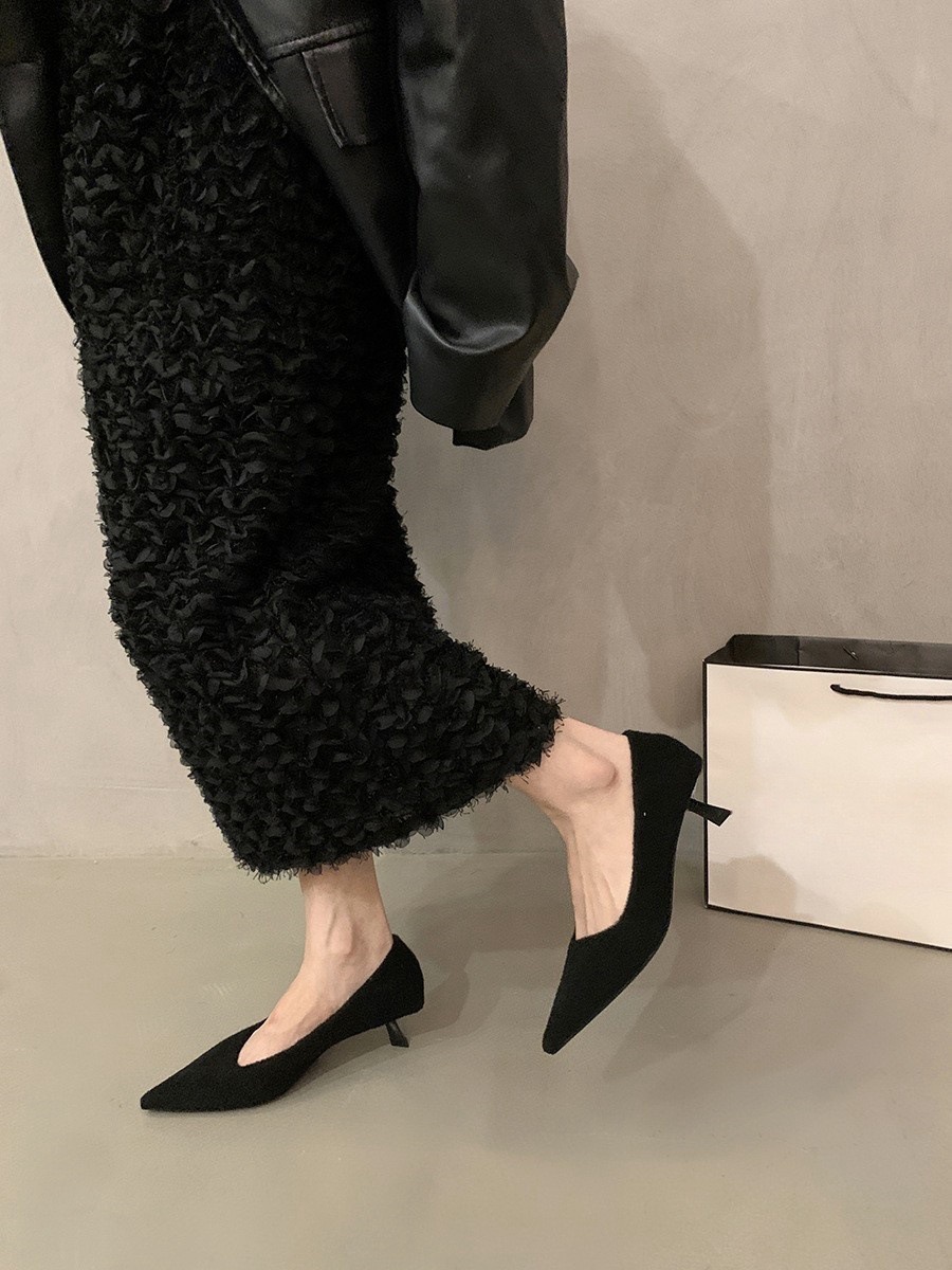 Wedding Shoes High Heels Platform Pumps Woman New Party Dress Stiletto White plush high-heeled shoes