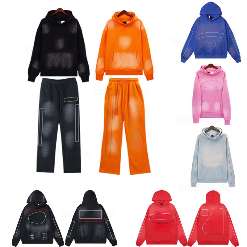 Tracksuit designer hoodie classic mens hoodies casual trousers High-Quality luxury womens hoodie loose hiphop long sleeve hoodie straight leg pants wide leg pants