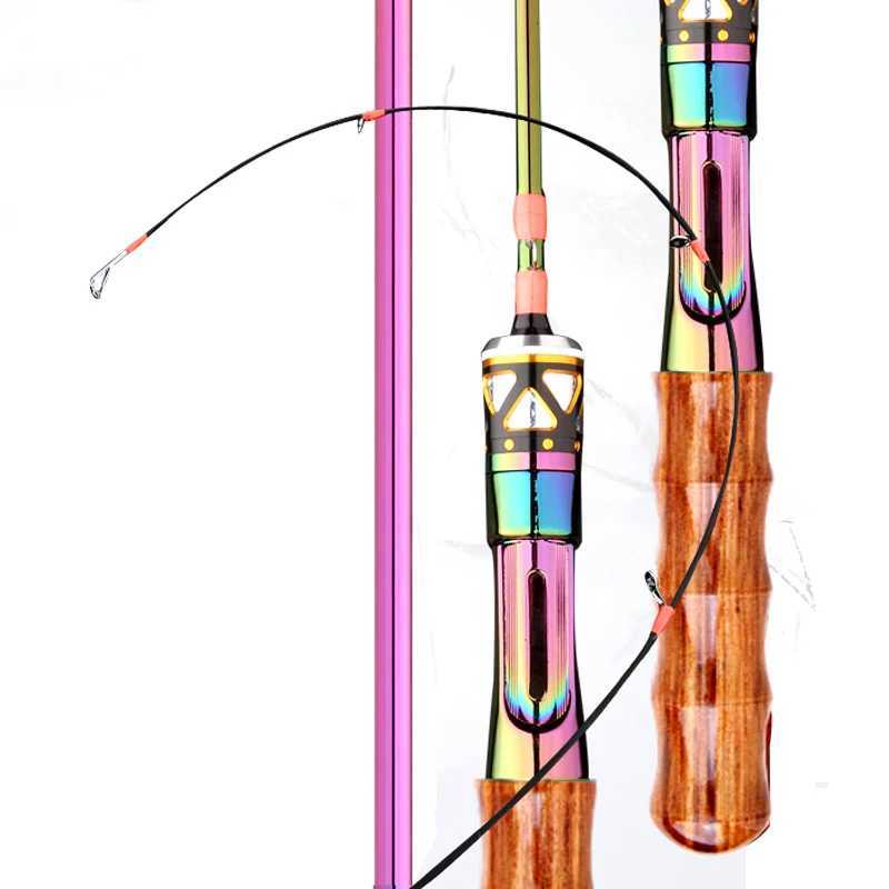 Carbon Fiber Spinning Casting Rod UL Power Lure Fishing Rod 1.8m 1.68m 2 Sections Fishing Acessories for Trout Bass JiggingXJ241219