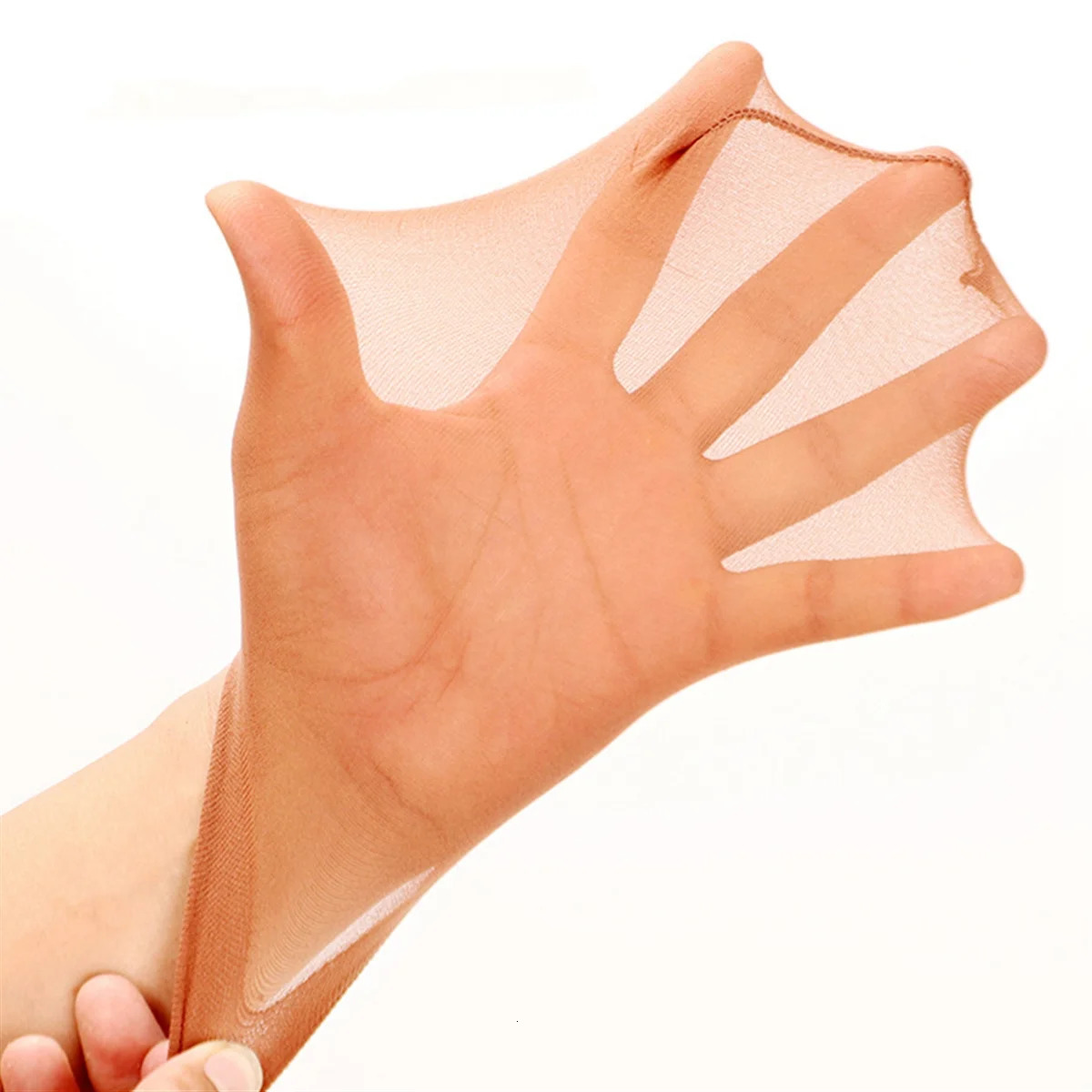 HD Wig Cap Stocking Cap Transparent Wig Cap Thin Nylon Cap Multifunctional Convenient CoversBrown 20 Pcs 241219