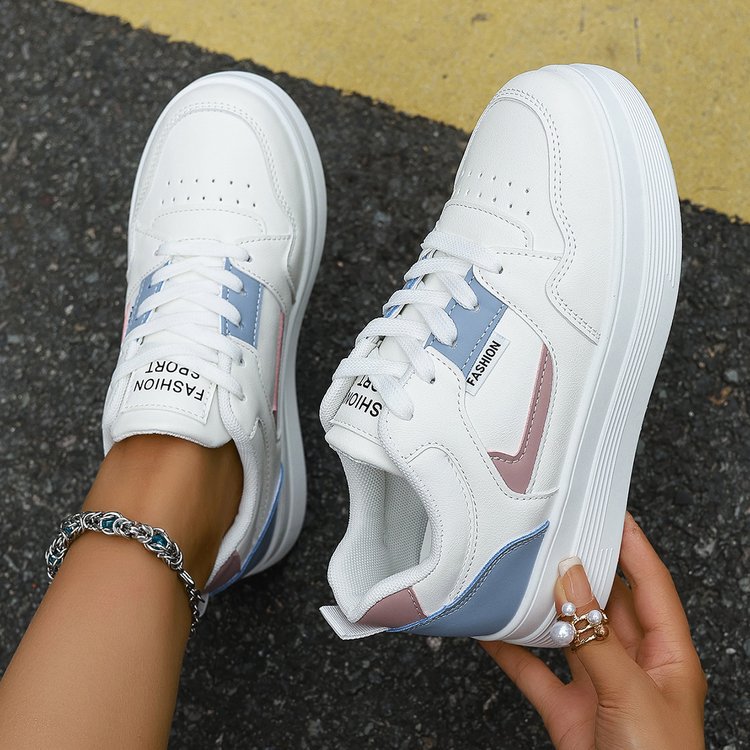 Small white shoes women 2025 spring and autumn new foreign trade large size women's shoes Designer students flat casual sneakers