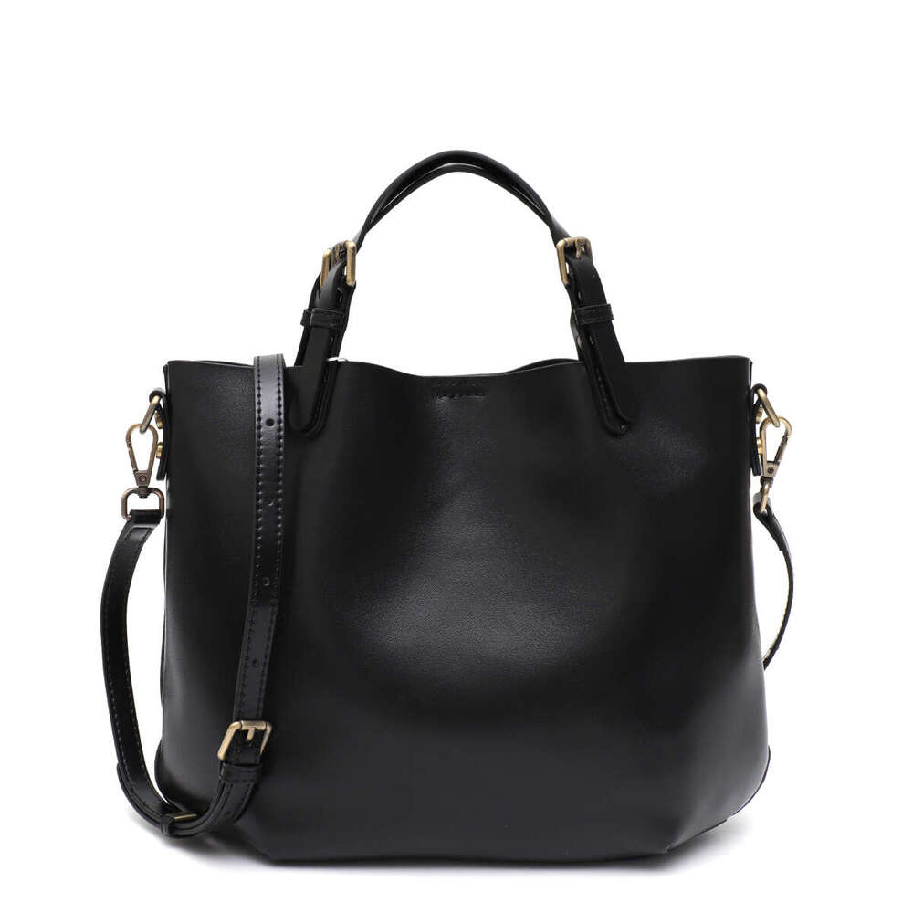 Women's Bags Handbag Women Vintage Elegant Real Leather Top-Handle Bag Solid Color Minimalist Style Tote Shoulder Cross Body Handbag Zip Er Purse