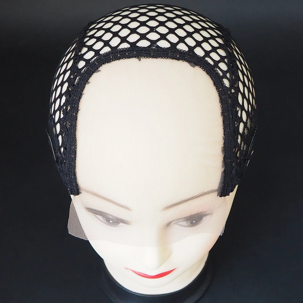 4X4 Frontal Lace Closure Wig Caps For Making Weft Wigs 241219