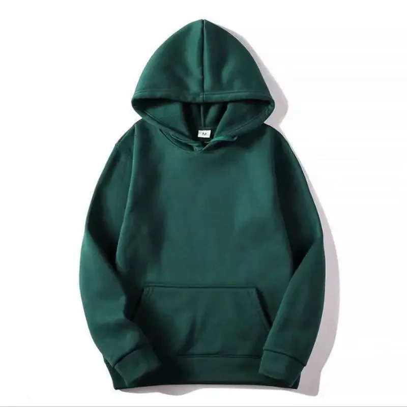 Plain Fleece Men Hoodies Sweatshirts Fashion Hooded Sweatshirt Unisex White Black Hoodies For Men Polerones Hombre Felpa Uomo 241218
