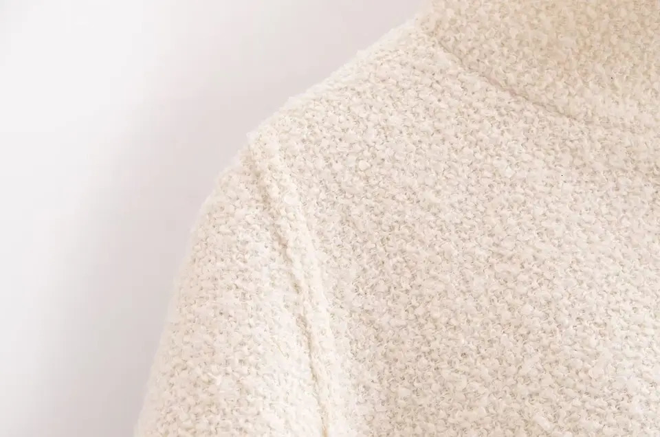 TRAFZA-Women Elegant Cape Coat Stand-up Collar Single Button Beige Loose Coat 2025 Fashion Fall Winter Dinner Coat 241218