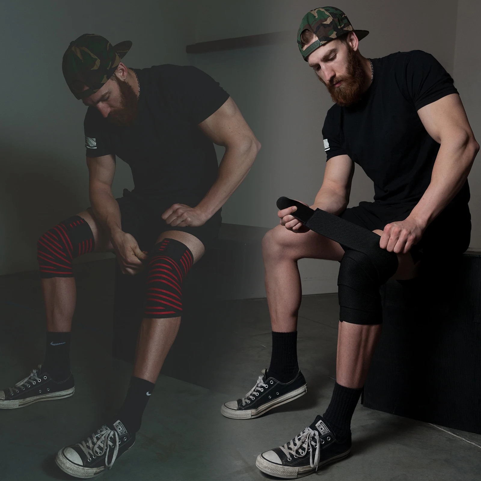 Knee Wraps for Squatting Knee Strap Bands for Crossfit Training Powerlifting Knee Support Deadlift Wraps Weightlifting241219 - view 4