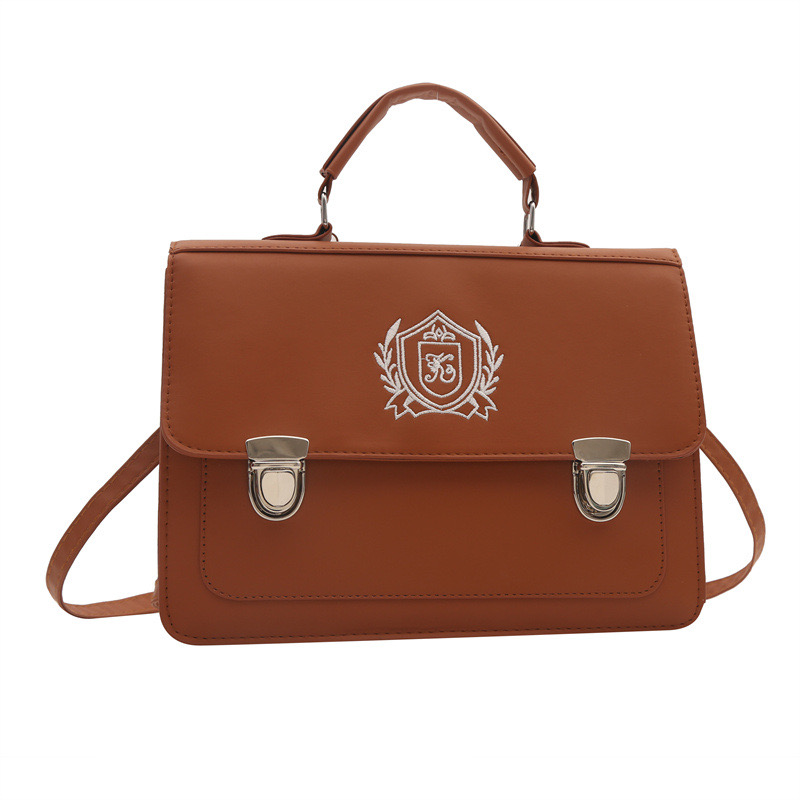 Japanese Jk uniform New large capacity backpack retro preparatory style high school commuting briefcase womens messenger bag 240906