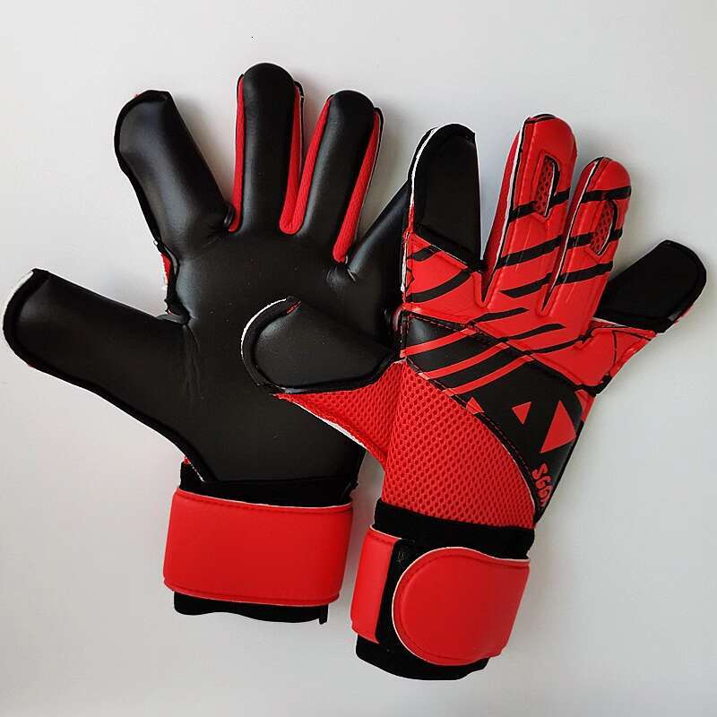 Football Gloves Breathable Thickened Inner Seam VG Cut Non slip Shock Absorbing Goalkeeper Equipment Latex 4MM
