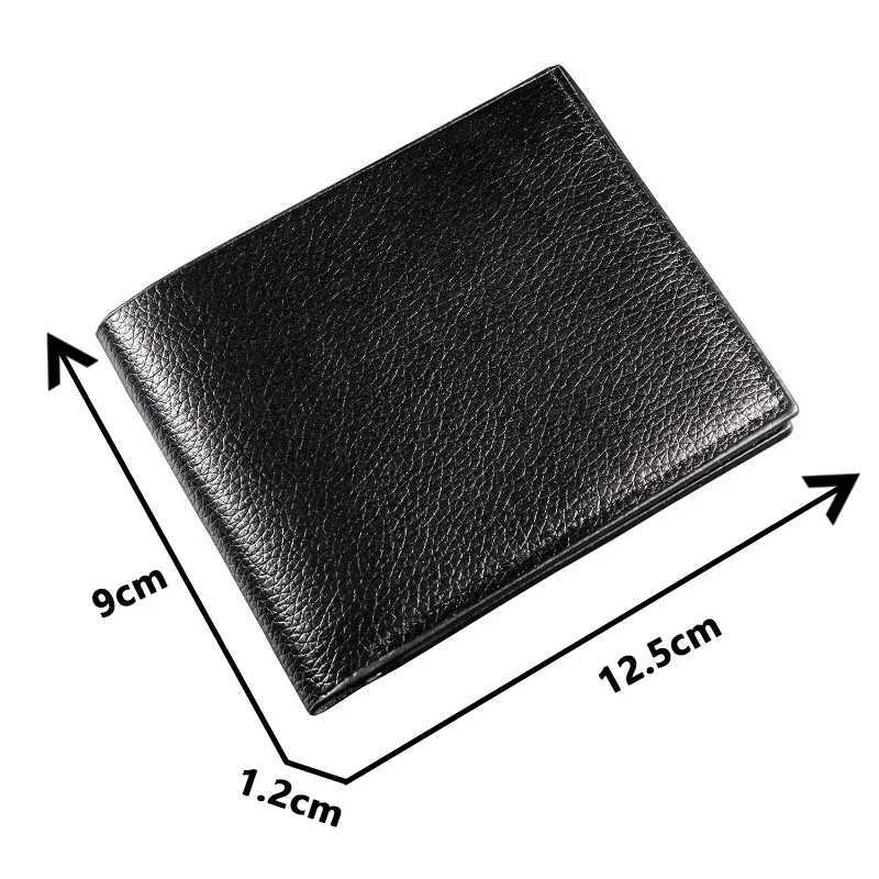 Hot Sale Mens wallet new short high-quality coin pocket brand mens wallet simple CARD holder photo holder mens wallet holder Z241219
