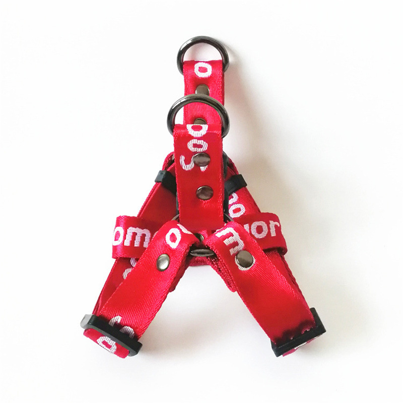 Supplies Three Sets with Collars Suit Outdoor Walking Designer Vest Style Dog Leash Harness Letter Printing Free shipping