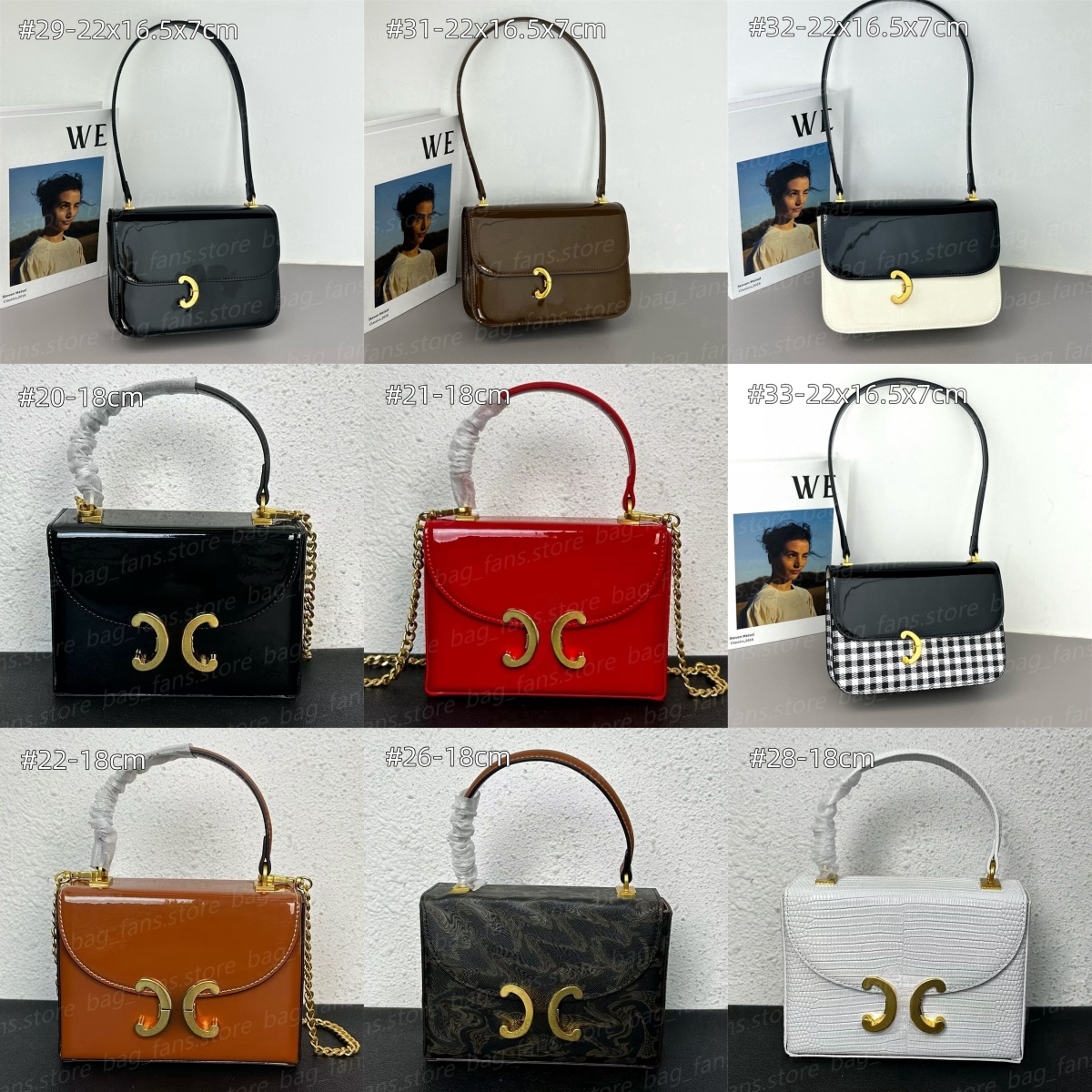 (go off picture not the description) Fashion Designer Shoulder Bags for Women Elegant Party Crossbody Handbags Luxury Bags 27041