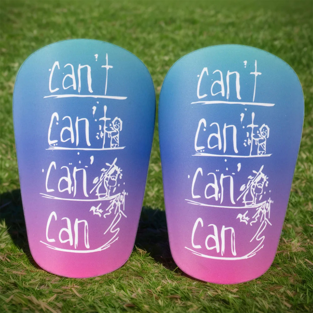 1Pair Soccer Shin Pad Shock Absorber Football Guards Wearresistant Mini Guard Training Leg Protector for Kids 241218