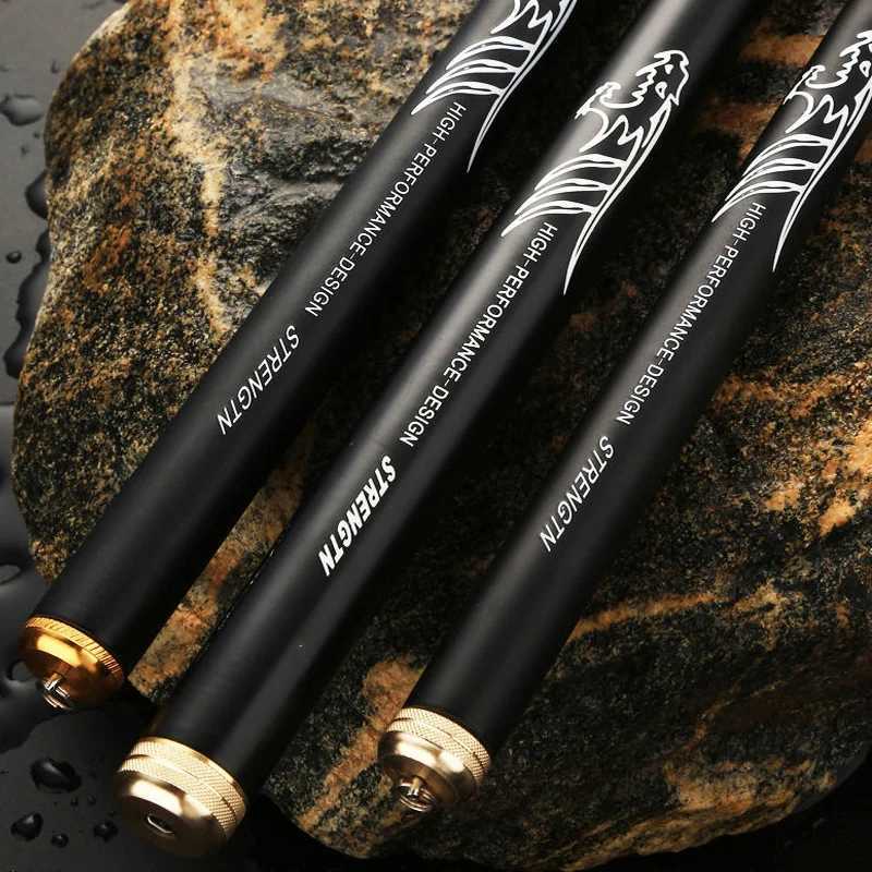ultra-light carbon stream rod 4.5/6.3/7.2/8/9/10M 4H 28T hand rod crucian carp pole long fishing cane travel feeder fly fishingXJ241219 - view 6
