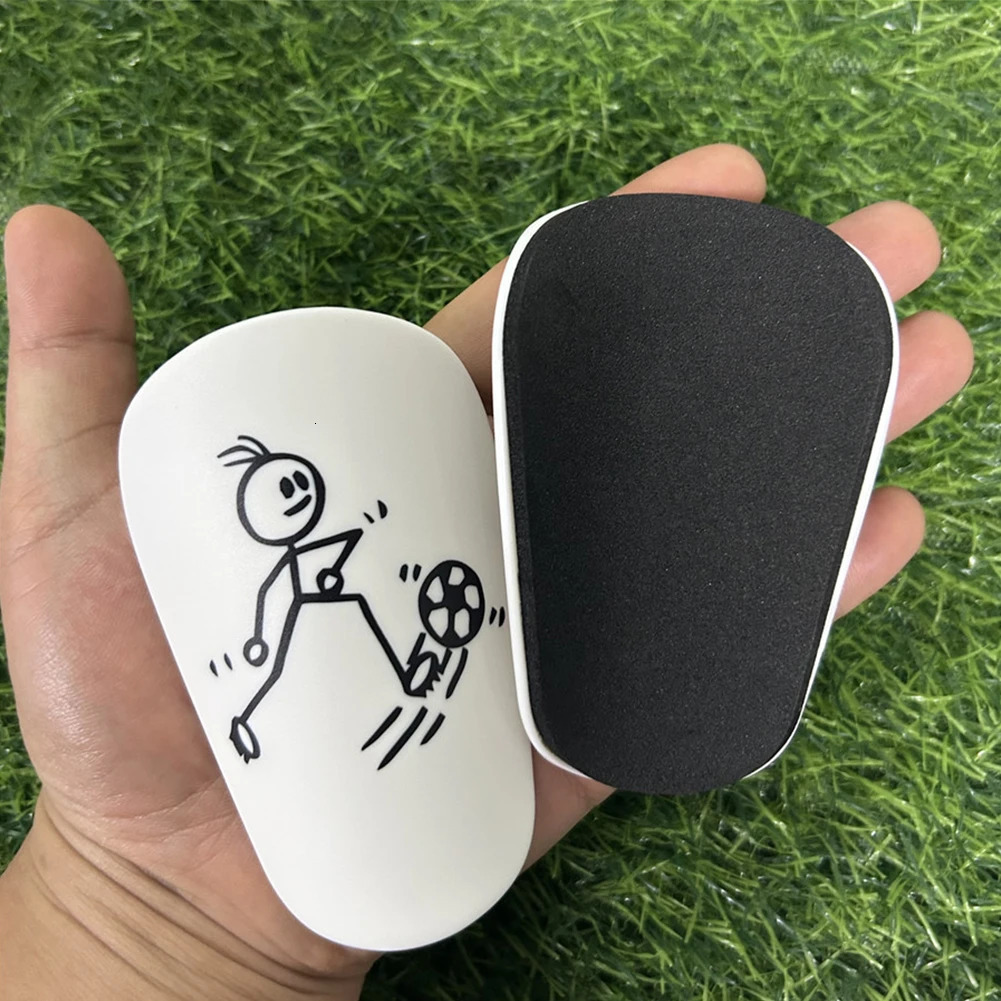 1Pair Soccer Shin Pad Shock Absorber Football Guards Wearresistant Mini Guard Training Leg Protector for Kids 241218