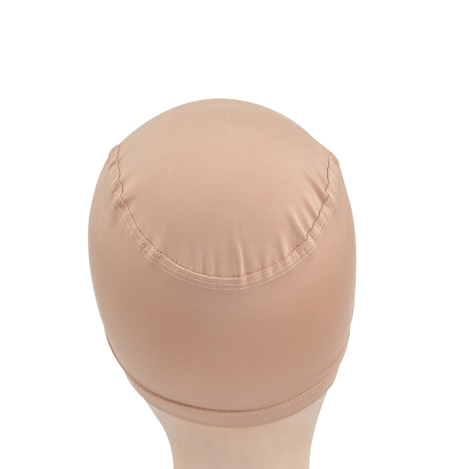 1 Piece Black/ Beige Wig Cap Elastic Dome Wig Caps for Making Wigs 241219