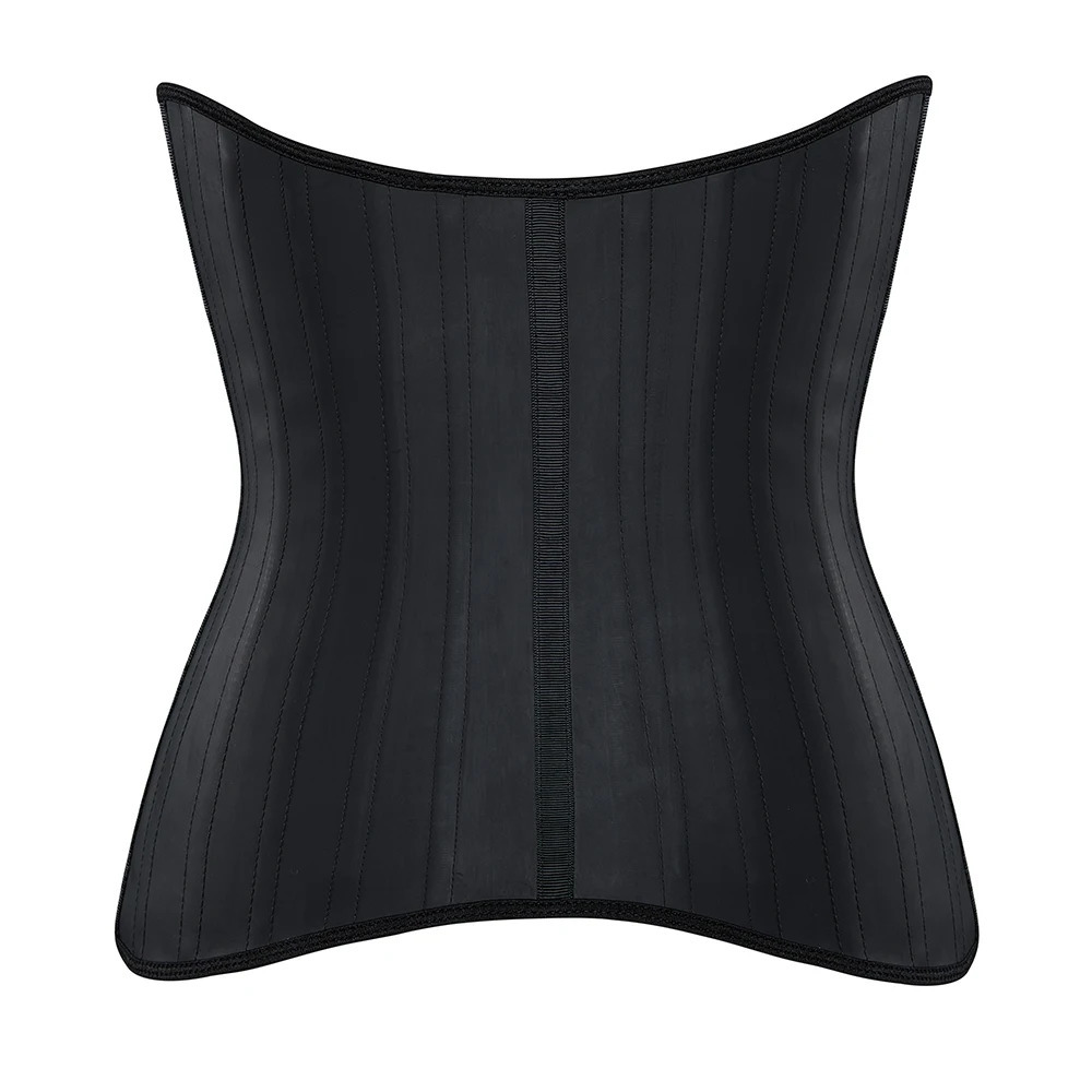Fajas Colombianas Reductoras Latex Waist Trainer 25 Steel Boned Corset Slimming Belt 241219