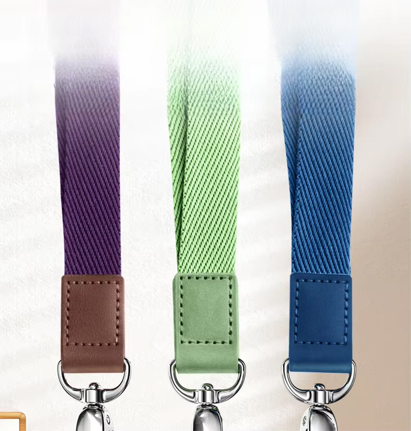Custom Logo Fashion Universal Cross Body Crossbody Phone Lanyard Patch Mobile Phone Lanyard Cell Phone Strap