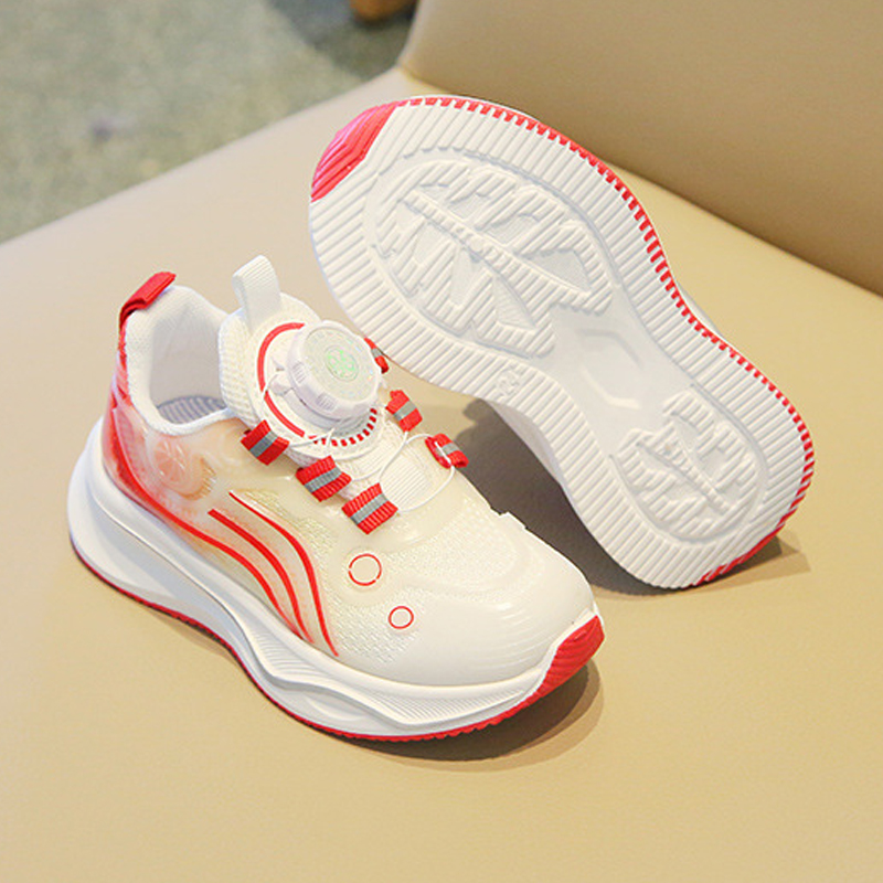 Kid Sneakers Basketball Shoes Children's Training Athletic Shoes Happysteps Boys Girls Non-Slip Running Trainers Toddler Tennis Shoes Sizes US5c-