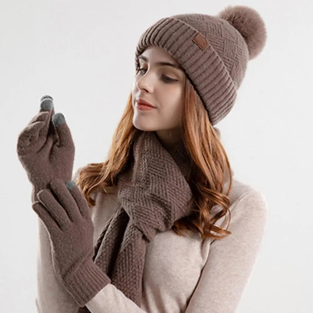 1 Set Women Hat Sca… - image