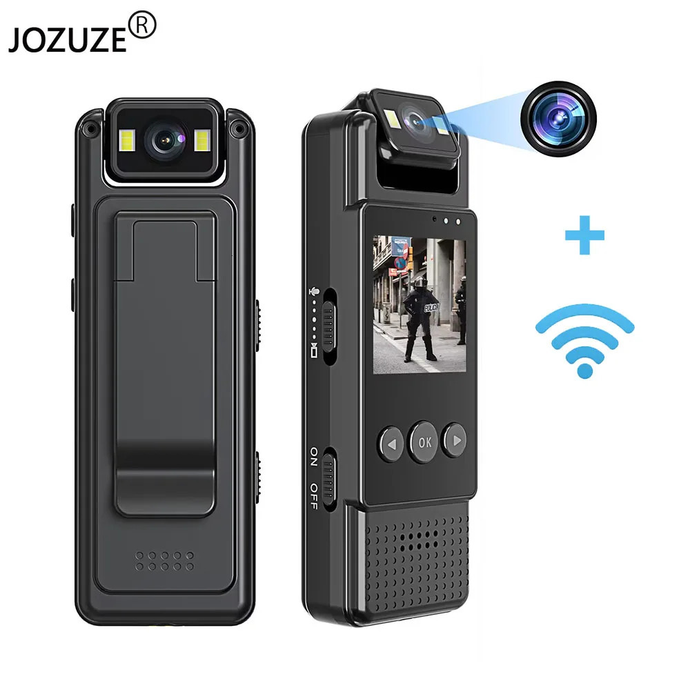 JOZUZE MD17 Wifi Mini Camera 1080P Portable Digital Video Recorder Worn Small Body Cam Night Vision DV Miniature Camcorde 241113