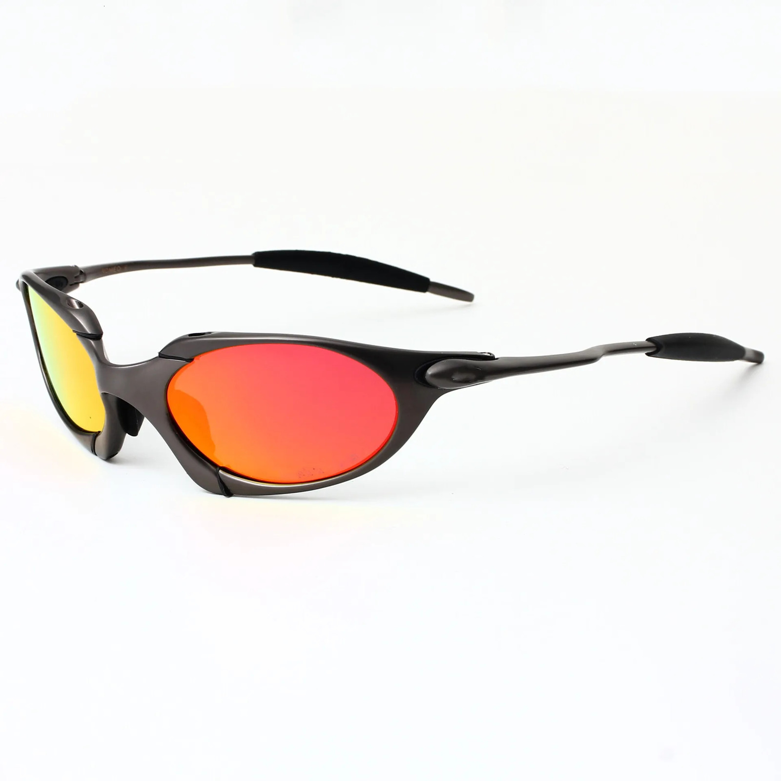 Golden frame polarized sunglasses X metal future technology style outdoor sports bike sunglasses Romeo 241219