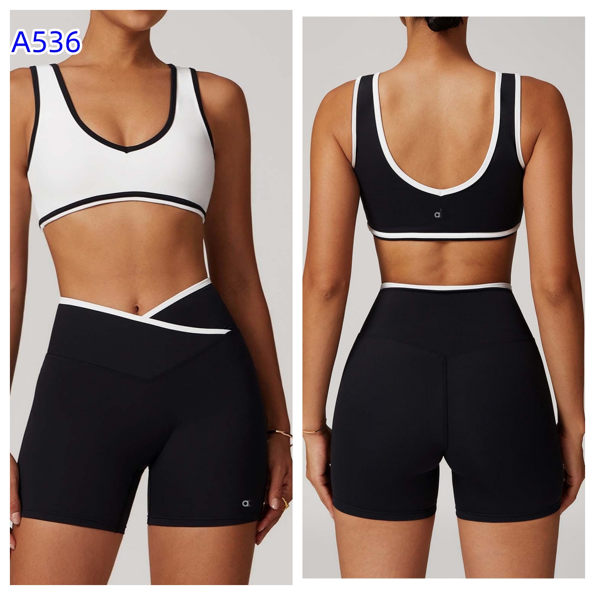 Women Yoga Set Two Pieces bralette Gym Tracksuits Bra Fiess Shorts Pant Workout Sports Clothes