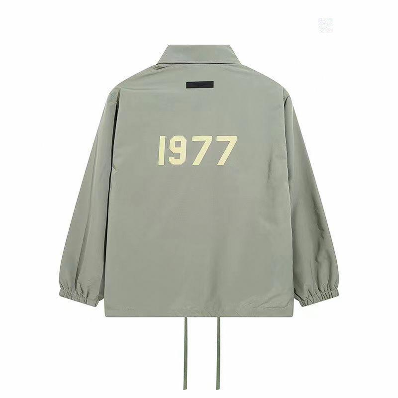 Designer Jacket for Men Women Lapel Button Breathable Mesh Drawstring Casual Coat Spring Autumn Couple Sports Jacket Free Shipping