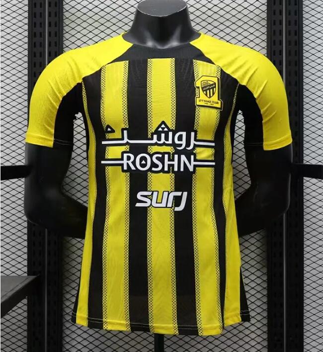 2024 Benzema Al Ittihad Soccer Jerseys KANTE maillots foot 24 25 Home Away camesitas FABINHO Football Shirts AOUAR maillots de futol men kids uniforms