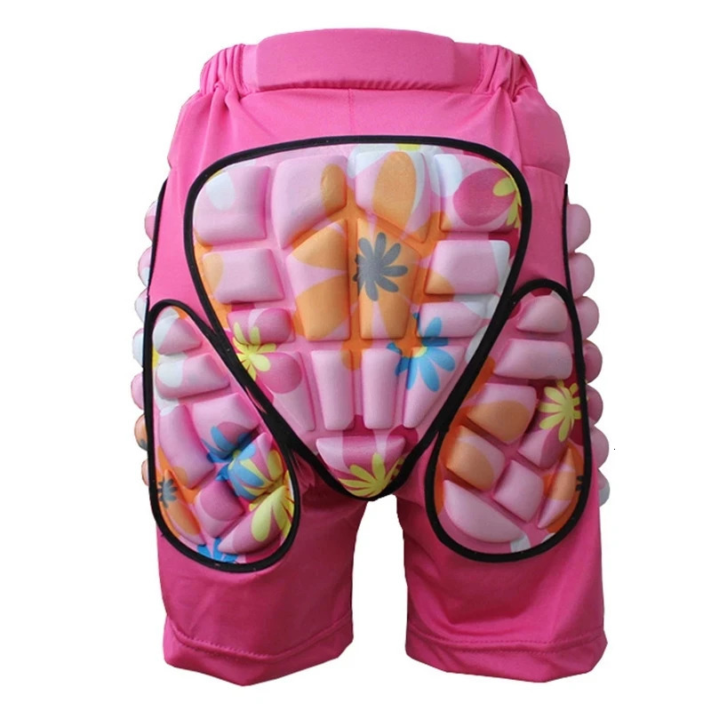 Kids Outdoor Roller Skating Protective Hip Padded Shorts Knee Pad Protection Ski Snowboard Shorts Skiing Rollerskates Protector 241219