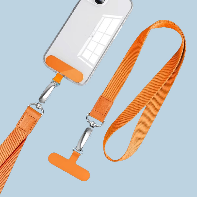 Custom Logo Fashion Universal Cross Body Crossbody Phone Lanyard Patch Mobile Phone Lanyard Cell Phone Strap