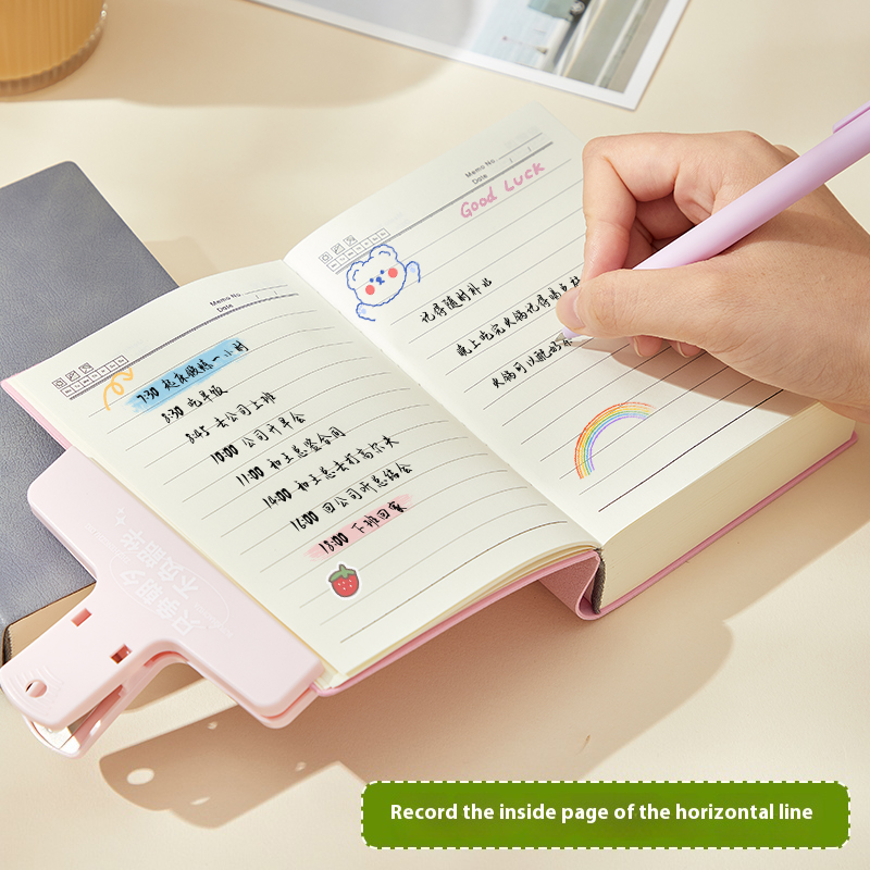 Spreadable Thick Paper Handbook Premium 640 Page Milk Brick Notepad for Artists & Sketchers
