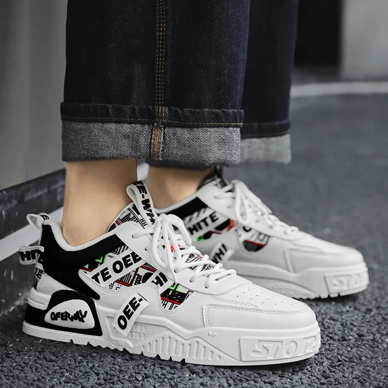 New Skateboard Mens Shoes Summer Sneakers Leather Casual Fashion Outdoor Running Sports Hiking Tennis Platform Designer Luxury Z 12.19-2