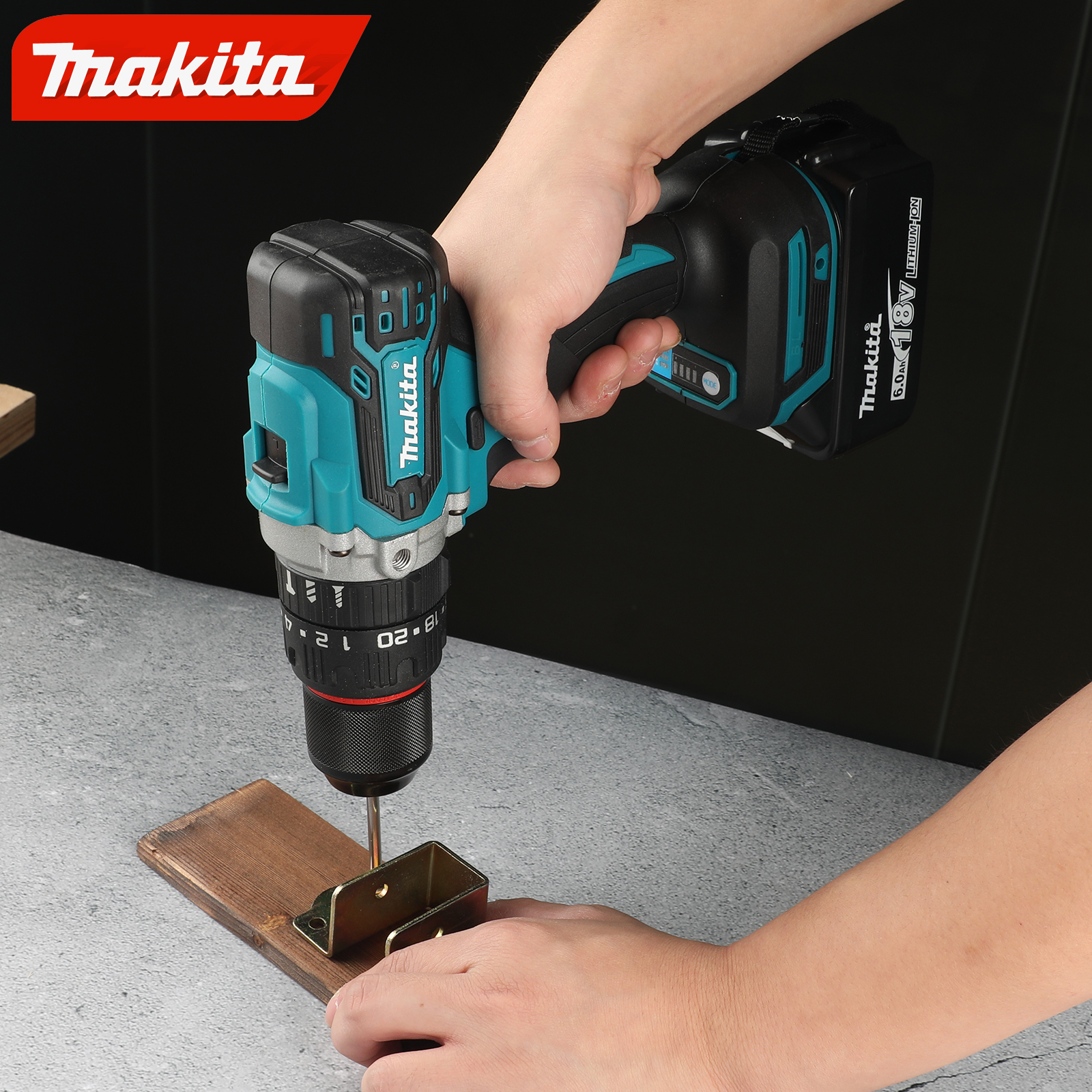 Makita DDF487 13mm cordless drill/electric screwdriver electric tool