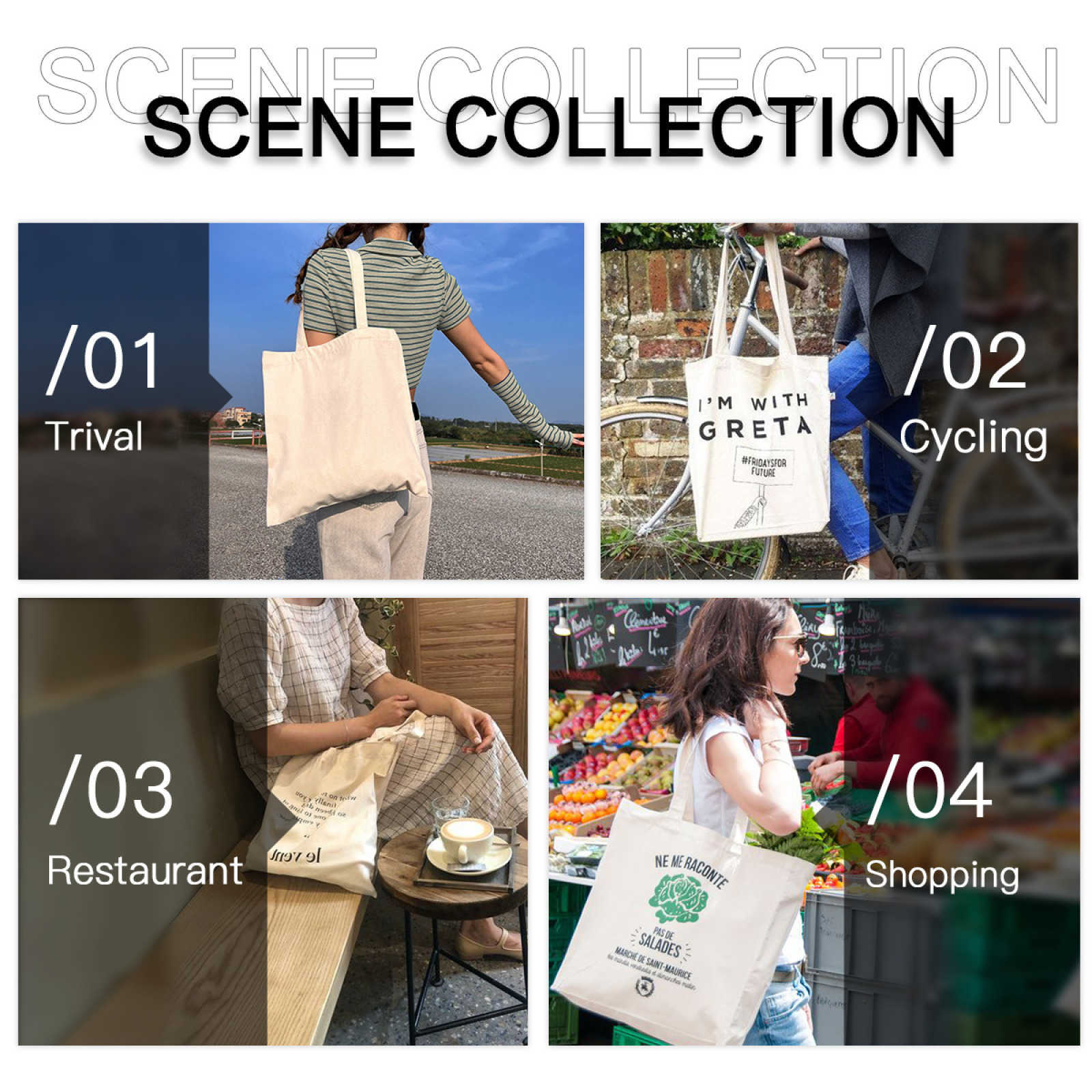 NXY Shopping Bag Ironing Cotton Large Capacity Tote Bag Shoulder Travel Underarm Shoulder Fashion Single Messengers Purses 241219