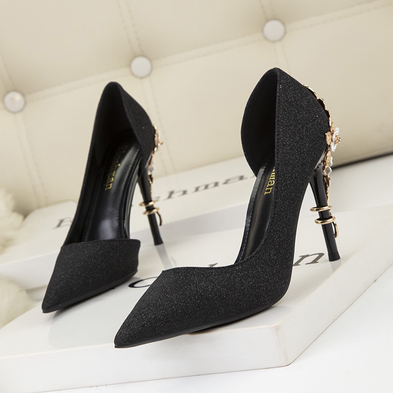 New 2023 Metal wer Pumps New Designer High Women Satin Stiletto Heels 10 Cm Sexy Wedding Shoes Plus Size 41 b0fa