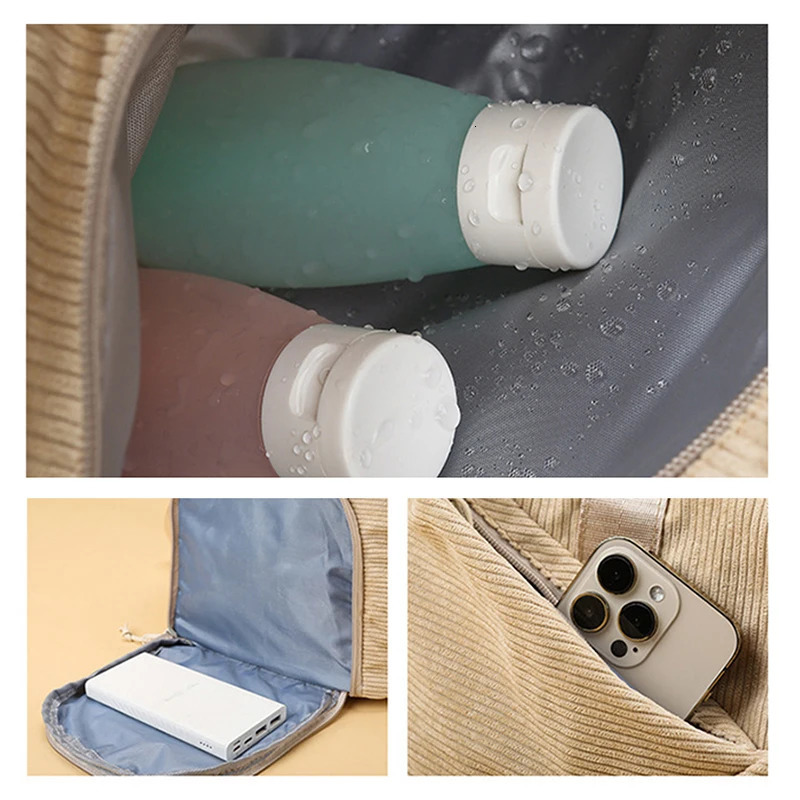 Women Sport Yoga Gym Bag Corduroy Large Capacity Separation of Wet and Dry Waterproof Fashion Fitness Training Duffel Bag XA143B 241219