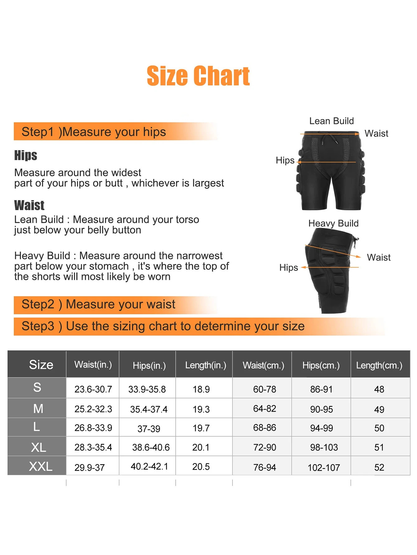 AVIVOR Snowboard Protection Padded Compression Shorts 3D Protection For Hip 0.8 Thick Ski Butt Pad 241219