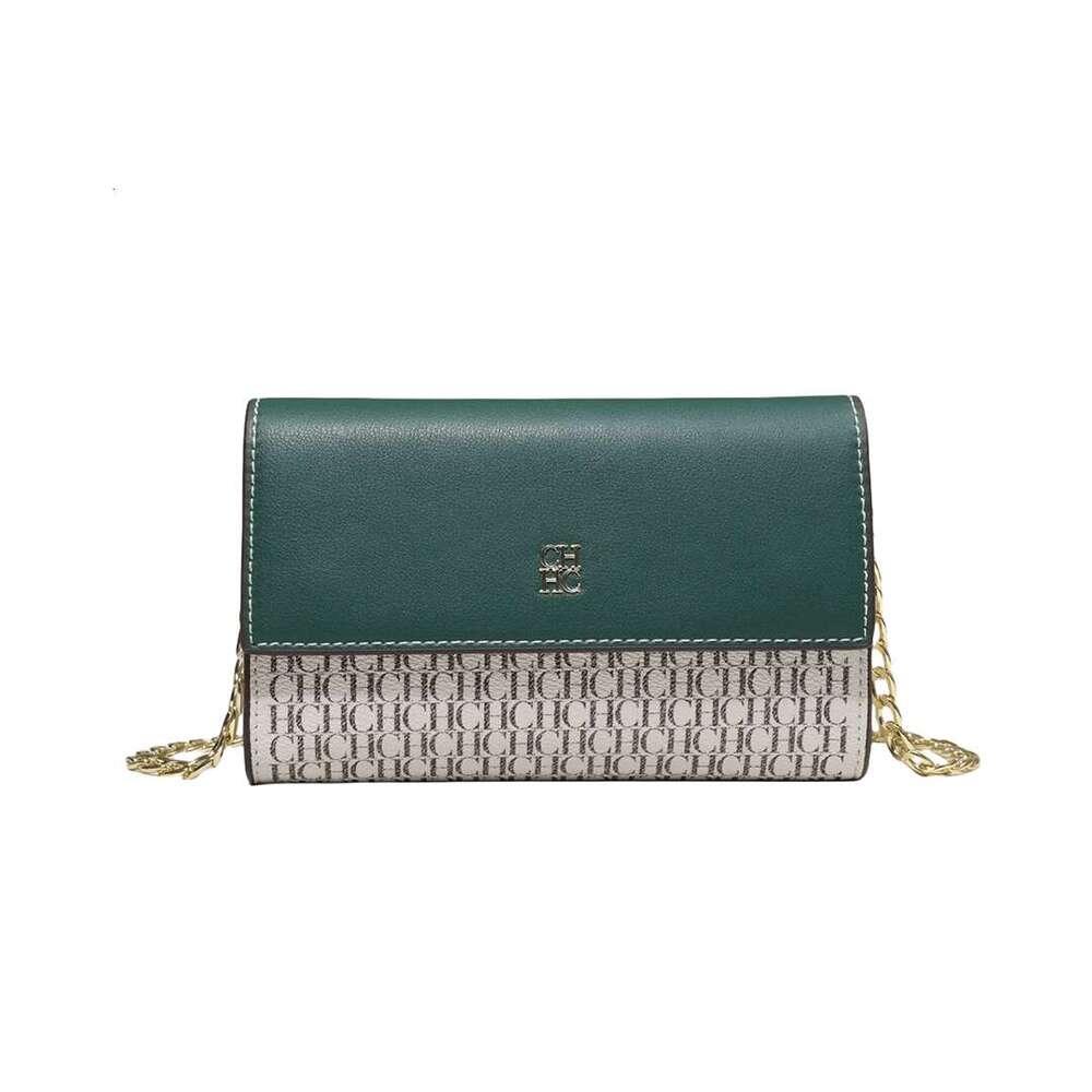 Women's Bags Handbag Letter Elements Color Blocked Crossbody Women's Exquisite Craftsmanship Light Design Chain Bag