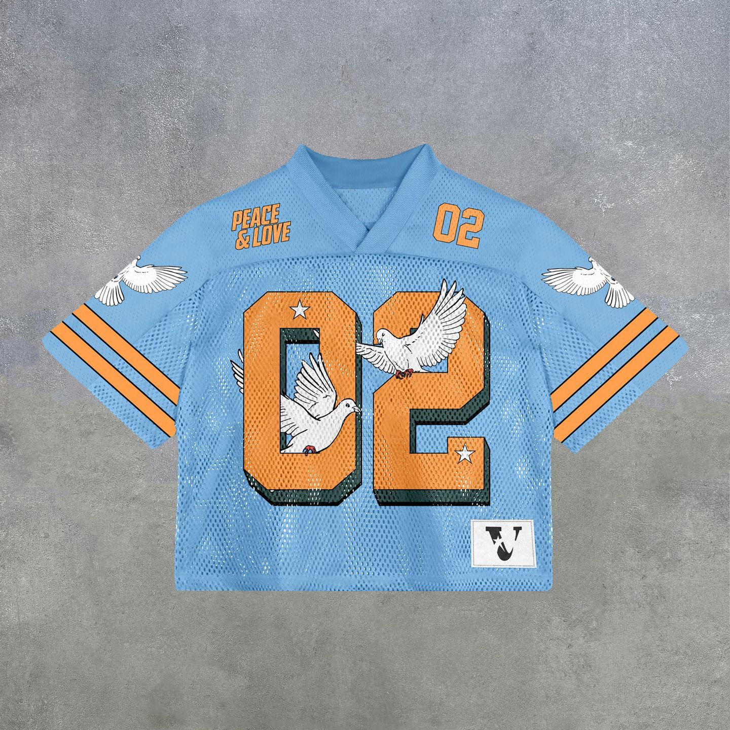 Fashion Contrasting Colors Mesh Surface Loose T-shirts Summer Splicing Printed Quick Drying Basketball Jersey Y2K Short-sleeves