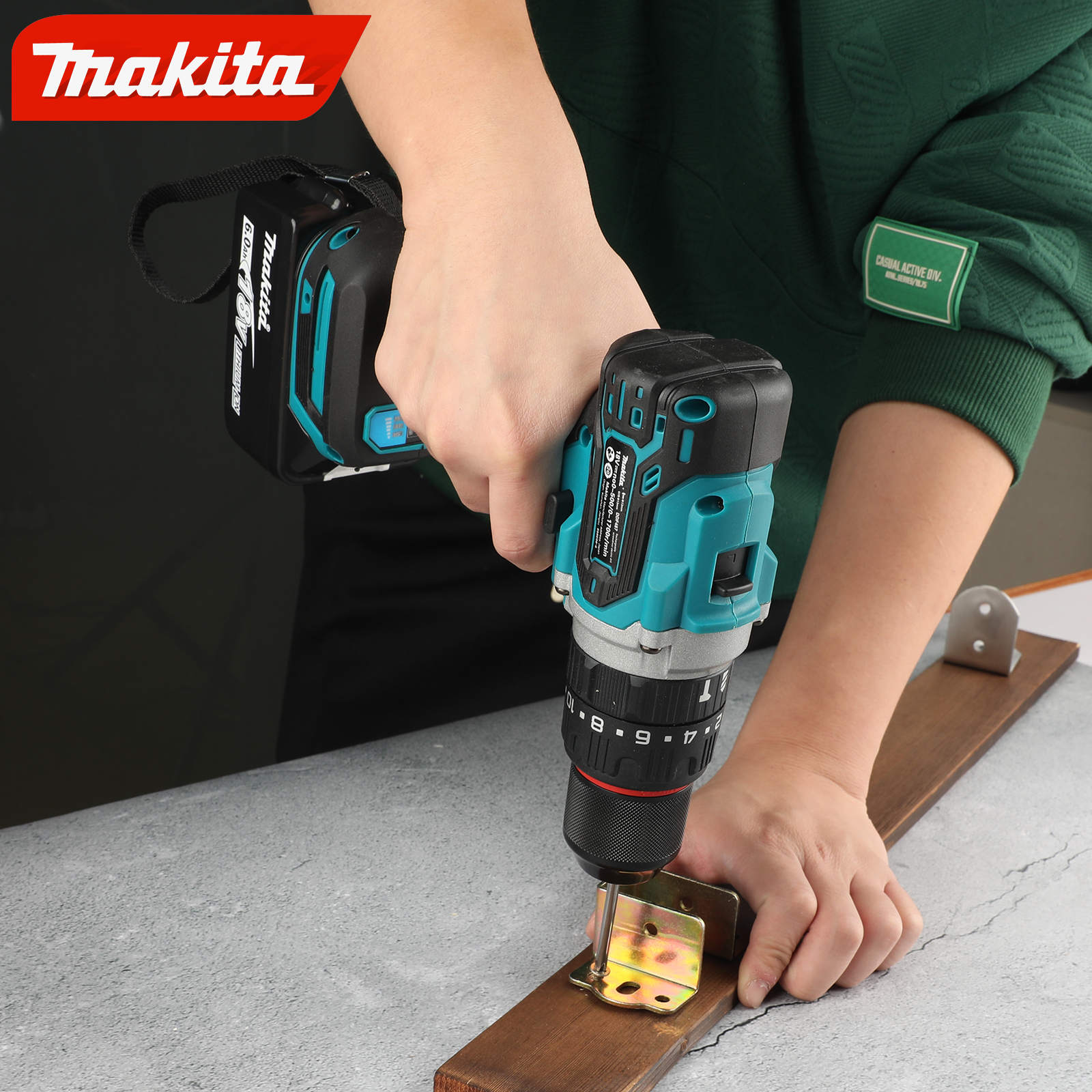 Makita DDF487 13mm cordless drill/electric screwdriver electric tool