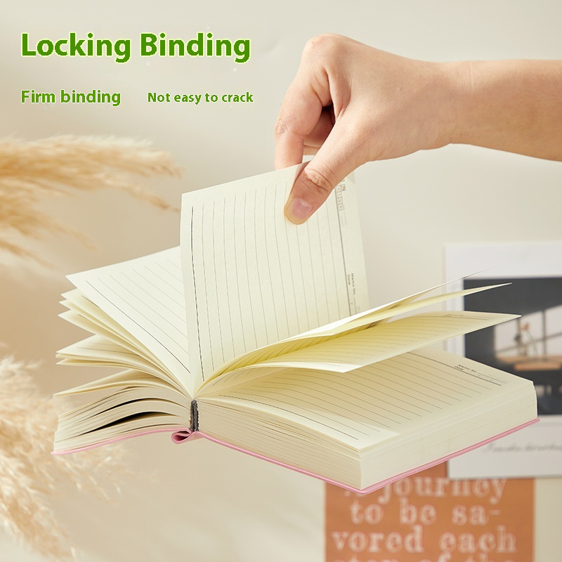 Spreadable Thick Paper Handbook Premium 640 Page Milk Brick Notepad for Artists & Sketchers