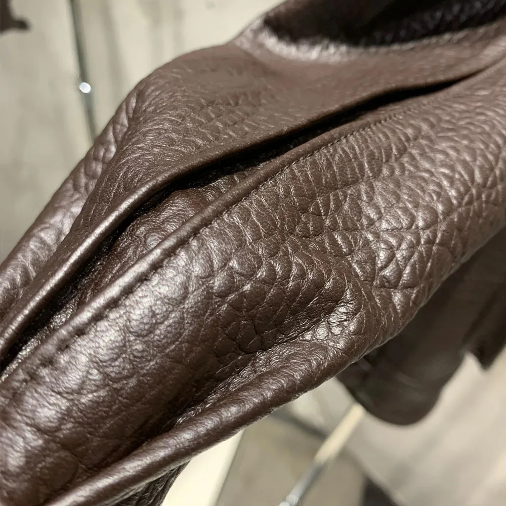 Female Jacket Leather Oversize Women Real Sheepskin Coat Ladies Spring and Autumn Outwear NL053 241219