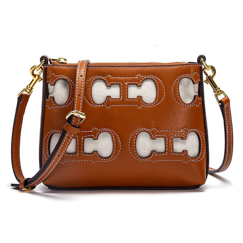 Women's Bags Handbag Shoulder Brown Hollow Design Crossbody Simple Commuter Women's Bag