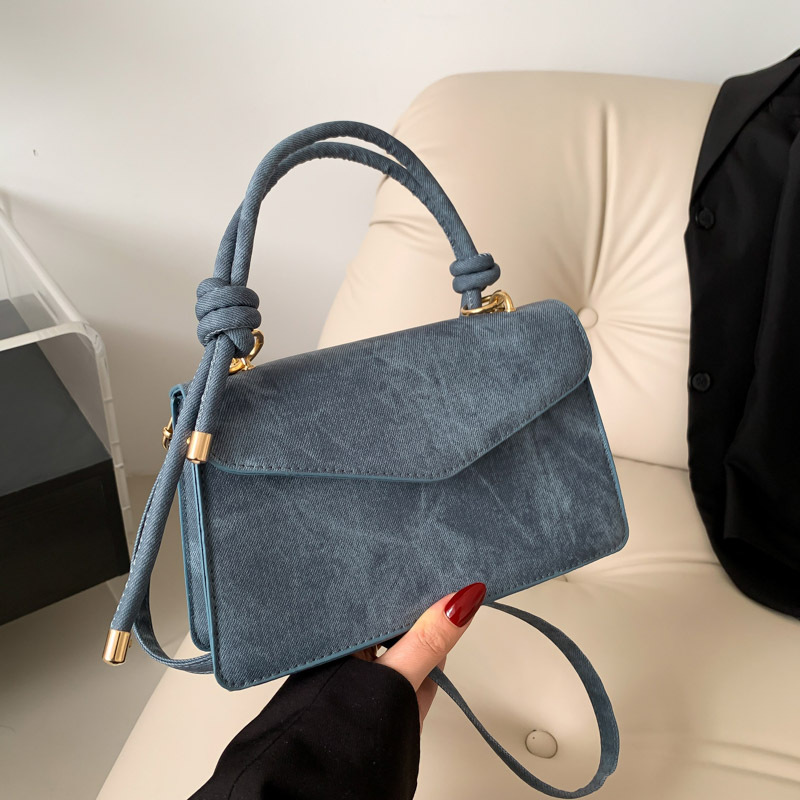 2025 free shipping designer bags Retro hand-held small square bag green for Ladies' daily versatility